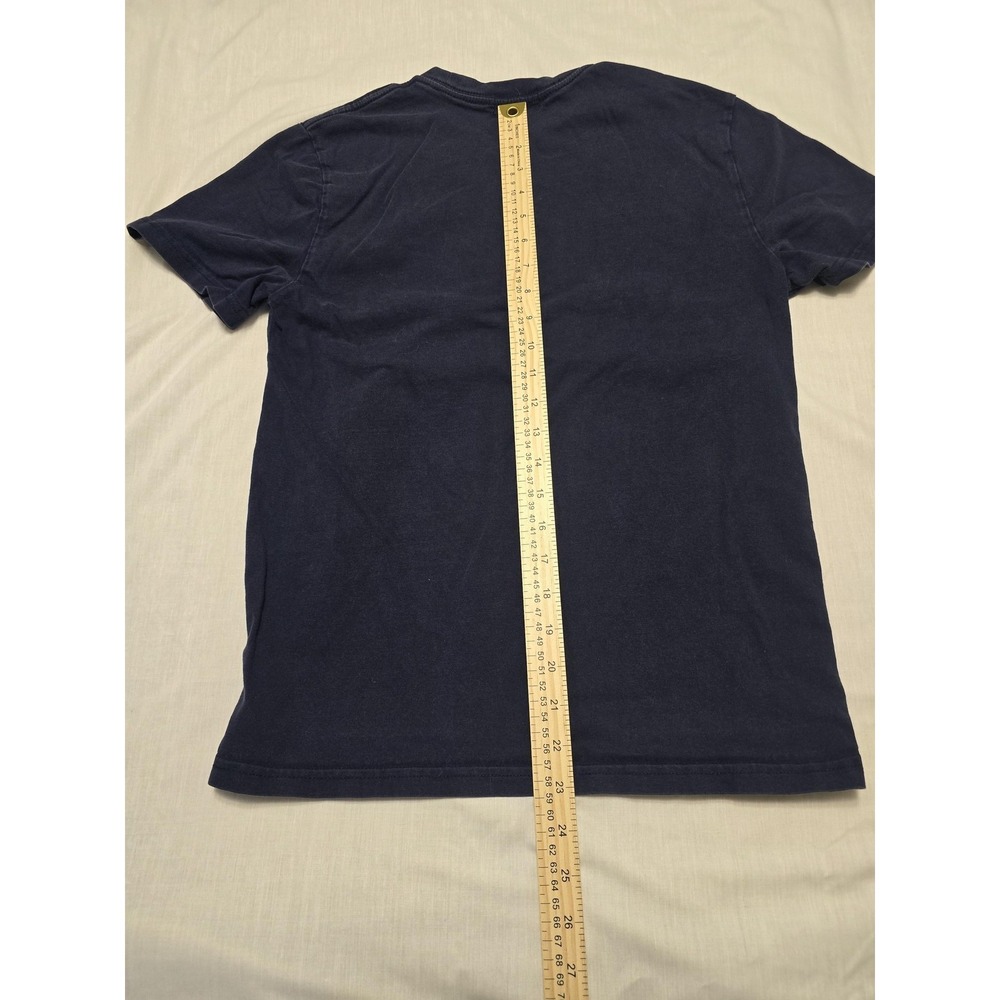 Polo Ralph Lauren Shirt Mens Large Navy Blue Red Pony Classic Tee T-Shirt Cotton - Picture 7 of 9